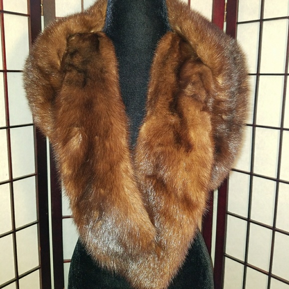 Vintage Other - 💎Vintage 1940's Authentic Fur Mink Stole Lowest